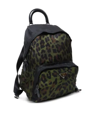 Prada Pre-Owned レオパード柄バックパック - サムネイル3