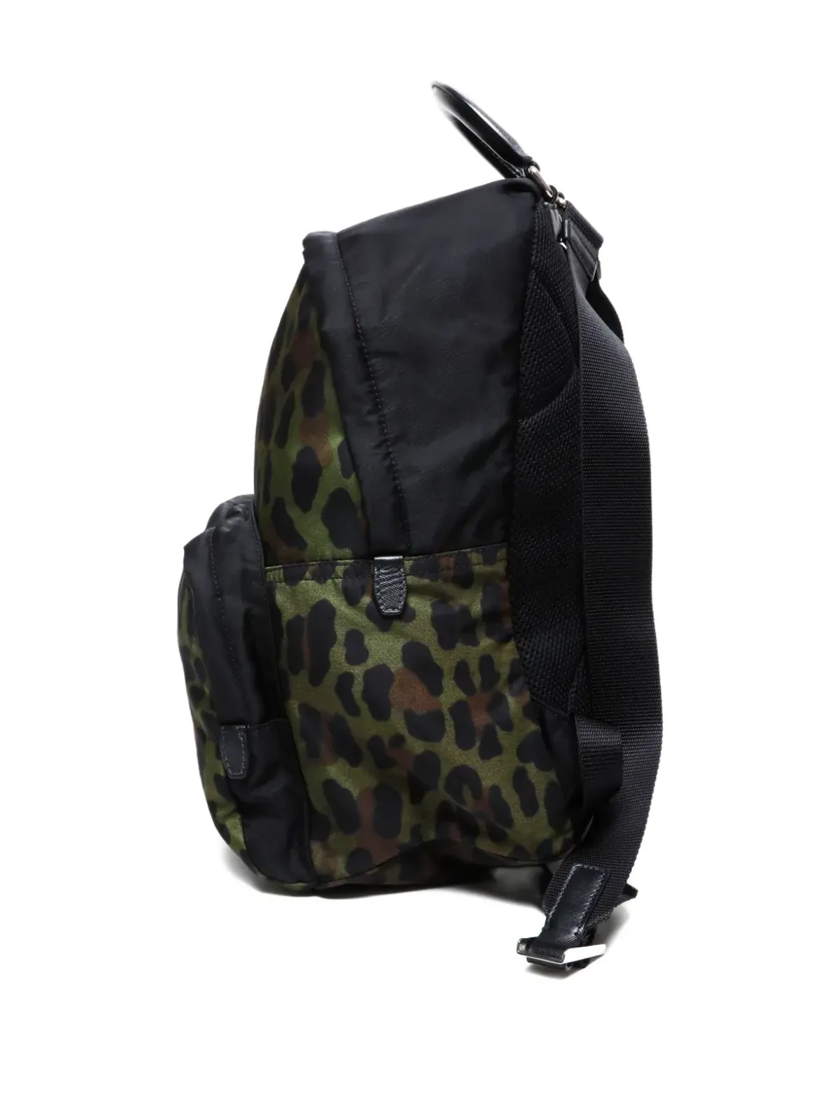 Prada Pre-Owned レオパード柄バックパック - 画像4