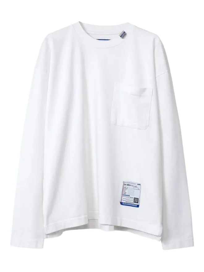 in･stru(men-tal). in･stru(men-tal). チェストポケット付き長袖Tシャツの商品画像