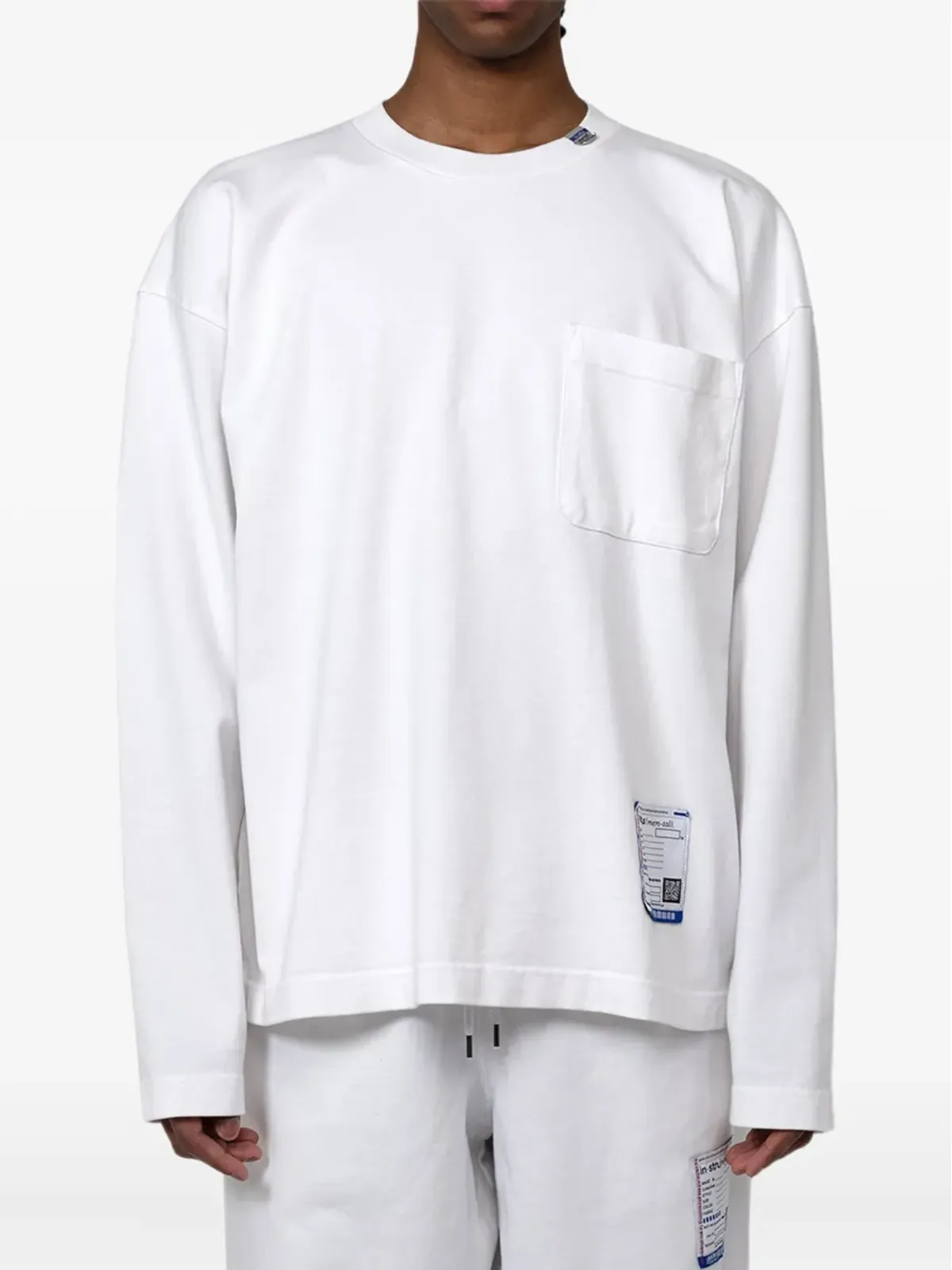 in･stru(men-tal). チェストポケット付き長袖Tシャツ - 画像2
