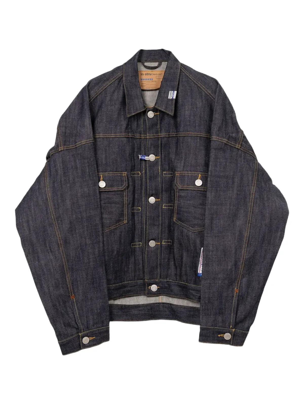 in･stru(men-tal). セルヴィッジデニムジャケット - 画像1