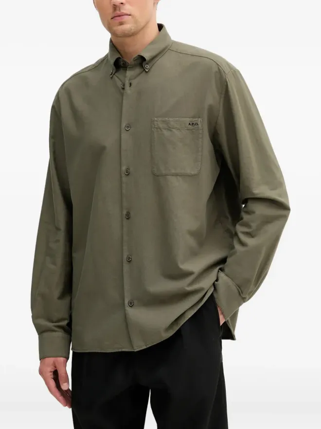 A.P.C. A.P.C. ボタンダウンポケットシャツの商品画像