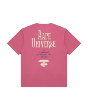 AAPE BY *A BATHING APE® ape head graphic T-shirt - Pink - サムネイル2