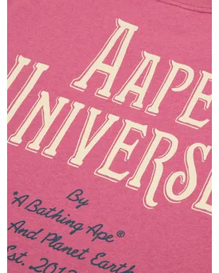 AAPE BY *A BATHING APE® ape head graphic T-shirt - Pink - サムネイル4
