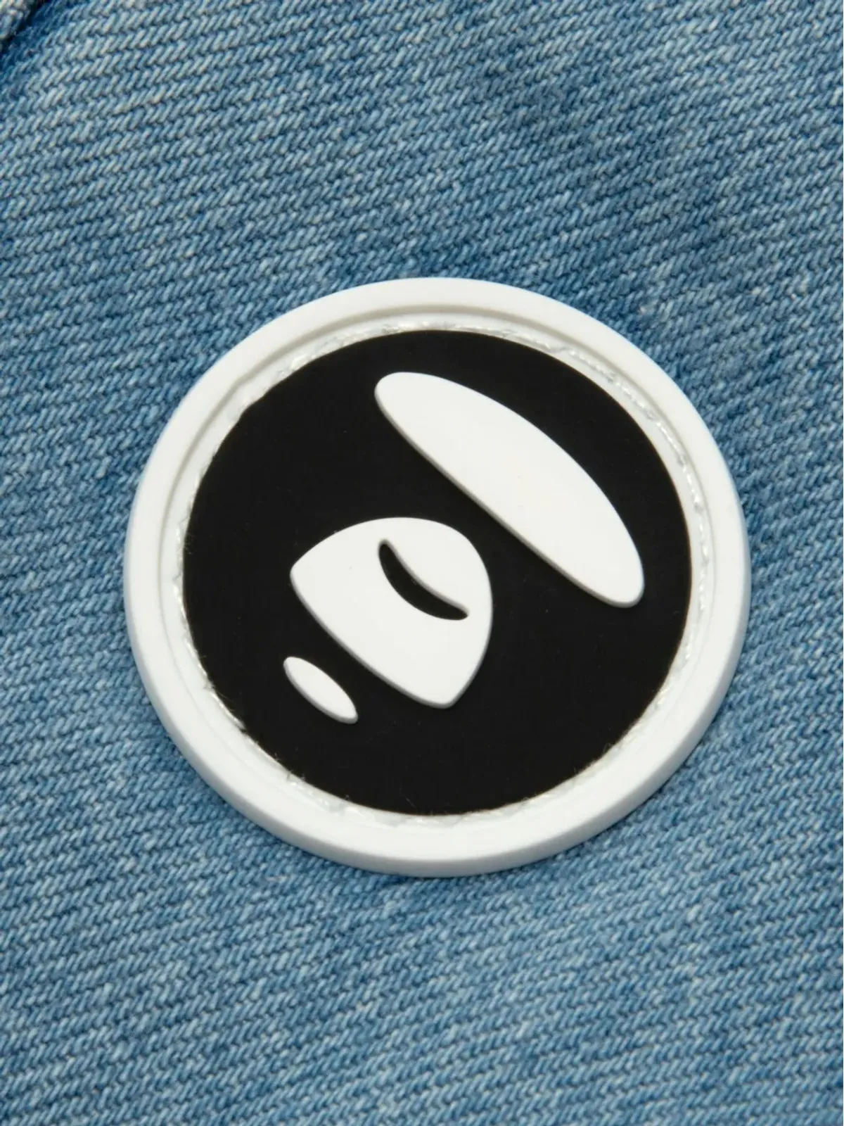 AAPE BY *A BATHING APE® ロゴアップリケ付きエラスティック レギュラージーンズ - 画像5