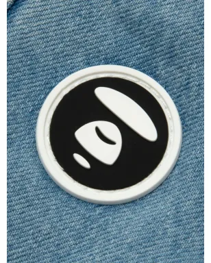 AAPE BY *A BATHING APE® ロゴアップリケ付きエラスティック レギュラージーンズ - サムネイル5