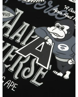 AAPE BY *A BATHING APE® エイプ ユニバーシティ風 Tシャツ - サムネイル4