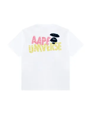 AAPE BY *A BATHING APE® aape universe graphic Tシャツ（ホワイト） - サムネイル2
