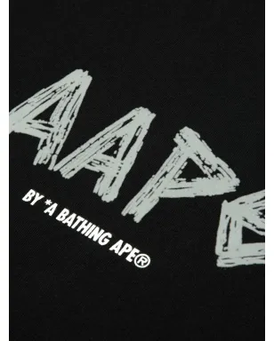 AAPE BY *A BATHING APE® AAPE UniverseプリントTシャツ - ブラック - サムネイル3