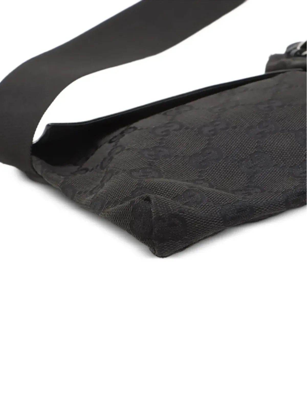 Gucci Pre-Owned 1990-2010s GGパターン ベルトバッグ - ブラック - 画像5
