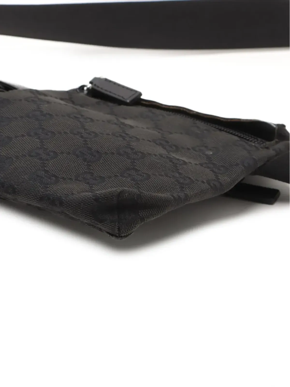 Gucci Pre-Owned 1990-2010s GGパターン ベルトバッグ - ブラック - 画像3