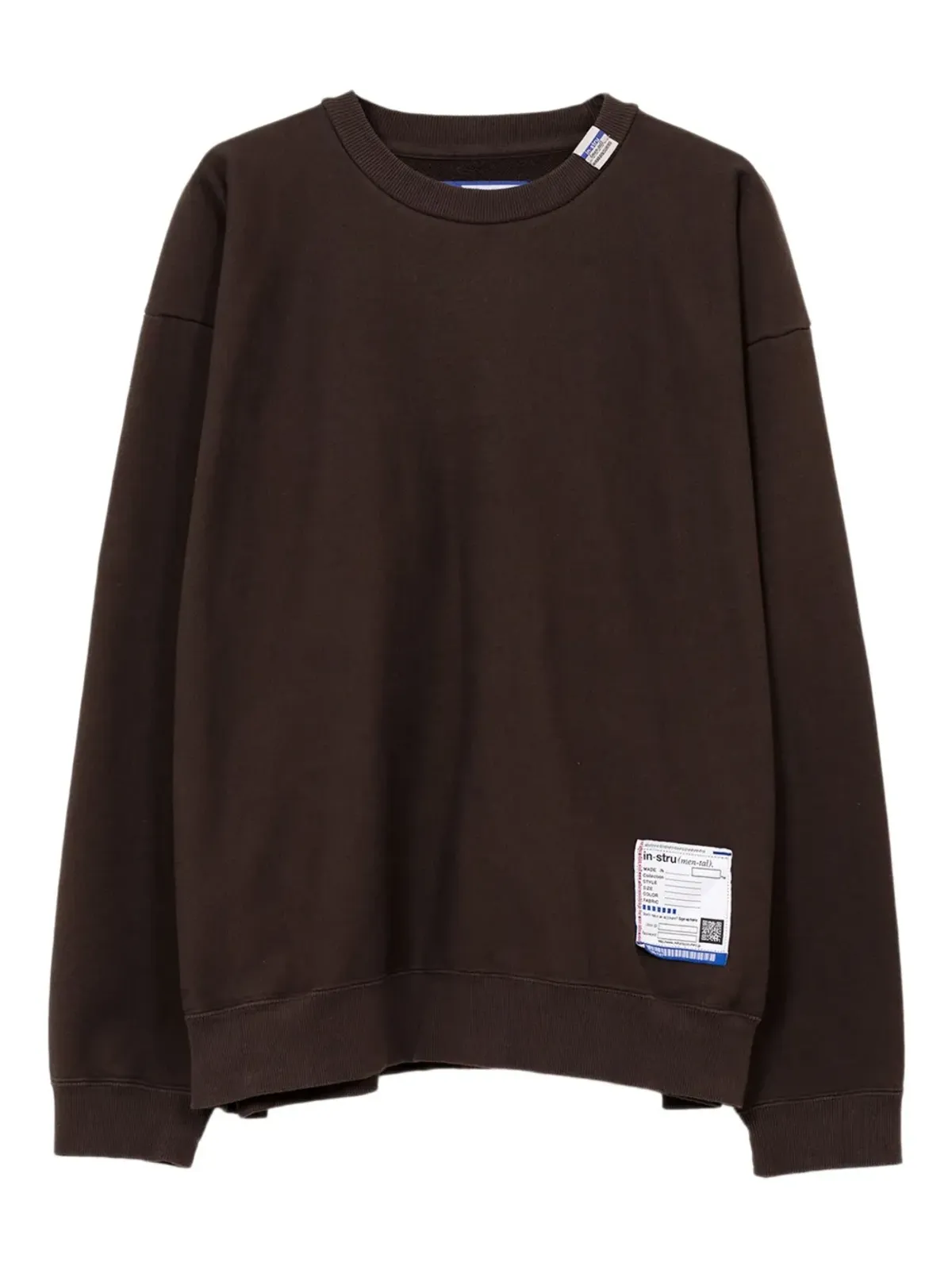 in･stru(men-tal). ロゴパッチ スウェットシャツ - 画像1