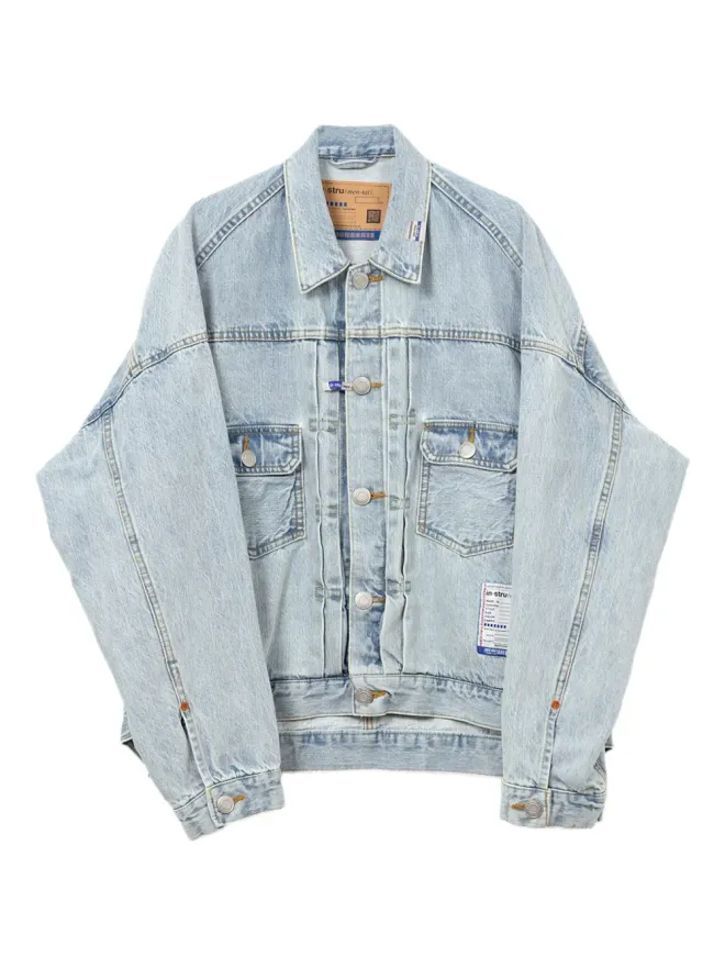 in･stru(men-tal). in･stru(men-tal). ロゴプリント デニムジャケットの商品画像