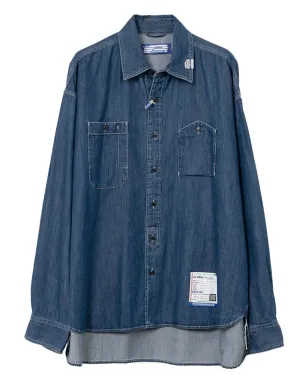 in･stru(men-tal). デニム長袖シャツ（ブルー） - サムネイル1
