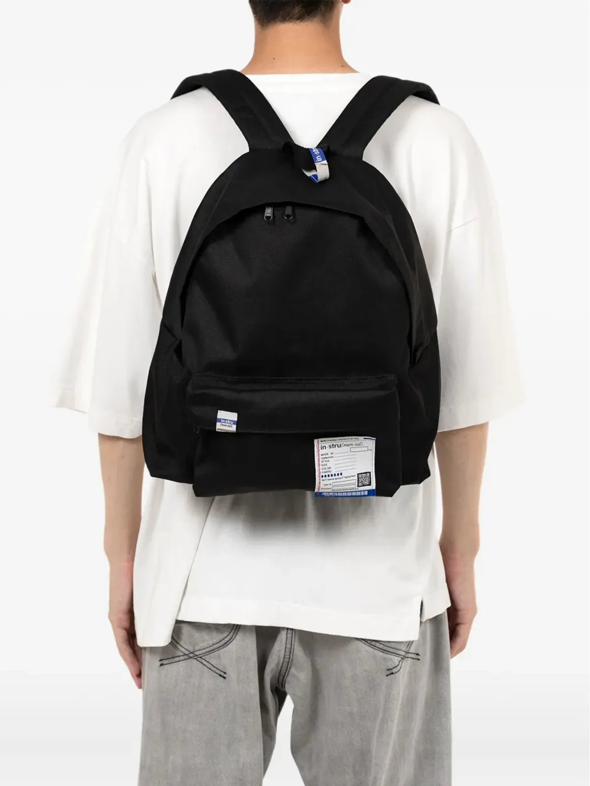 in･stru(men-tal). ラベルディテール バックパック - 画像2