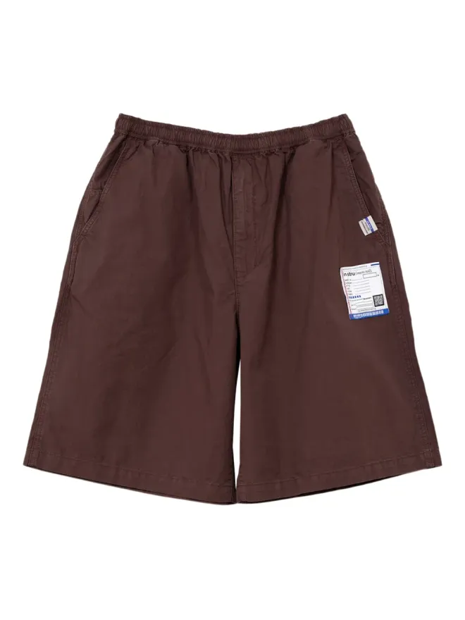 in･stru(men-tal). in･stru(men-tal). elastic-waist shorts - Brownの商品画像