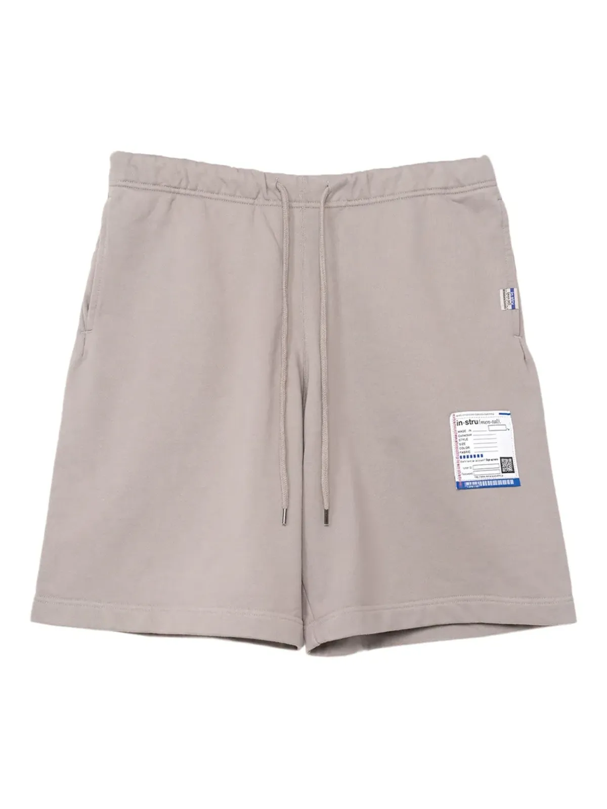 in･stru(men-tal). フレンチテリー ドローストリングショーツ - グレー - 画像1