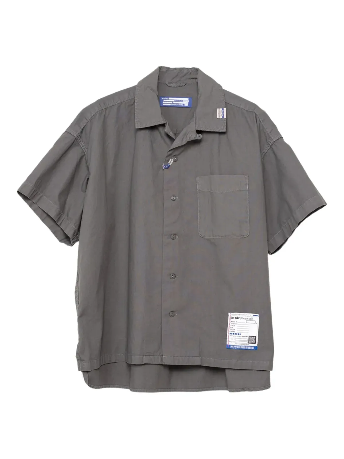 in･stru(men-tal). ショートスリーブポケットシャツ - 画像1