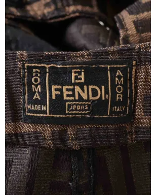Fendi Pre-Owned Zucca柄スカート - サムネイル3