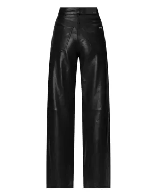 AMIRI レザー ストレートパンツ - サムネイル3