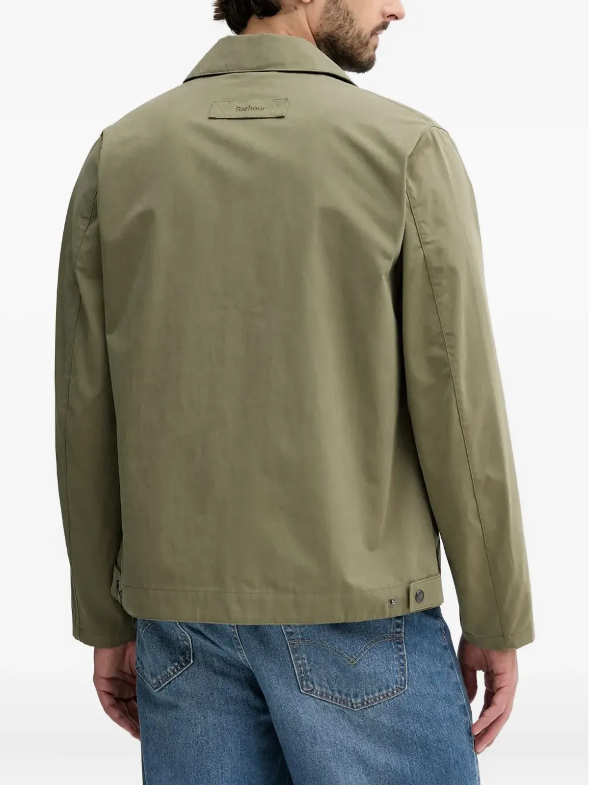 Barbour ジップファスナー付きパッチポケットジャケット - 画像2