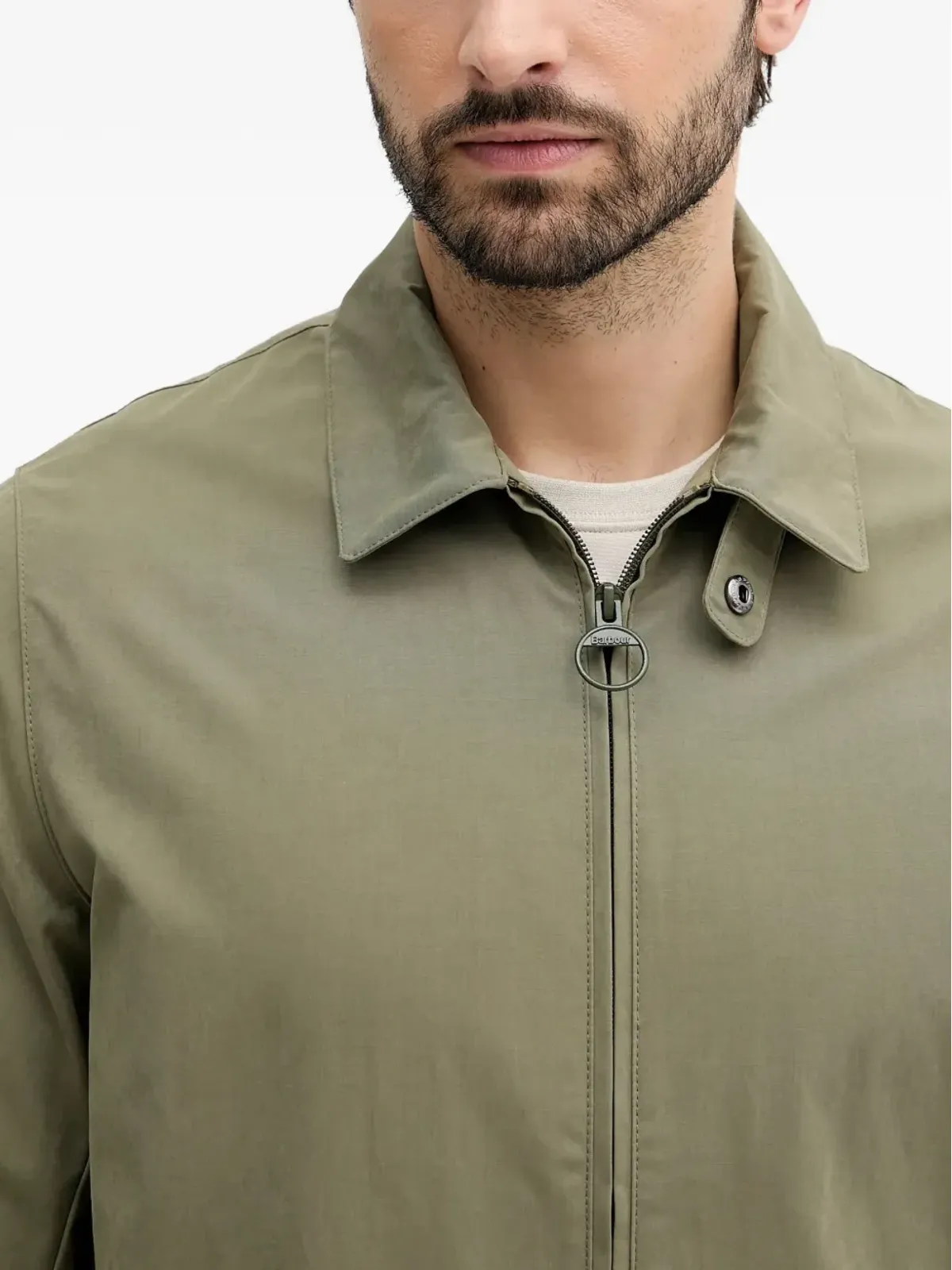 Barbour ジップファスナー付きパッチポケットジャケット - 画像3