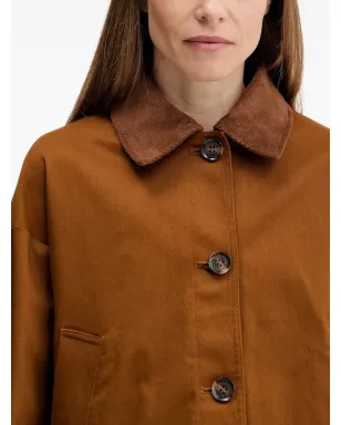 Barbour コーデュロイ襟付きボタンジャケット - サムネイル4