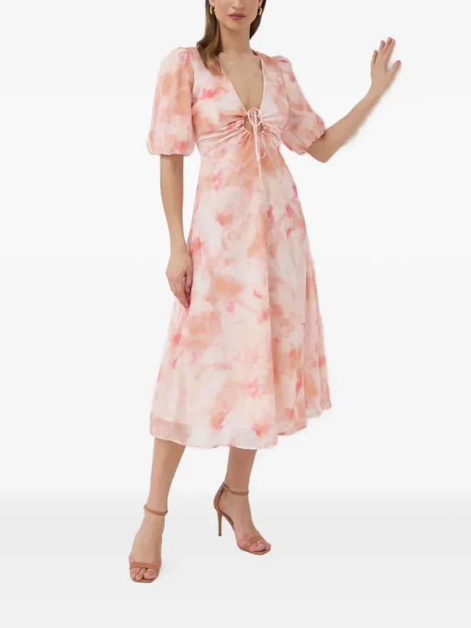 Bardot Bardot Vネック ミディドレスの商品画像