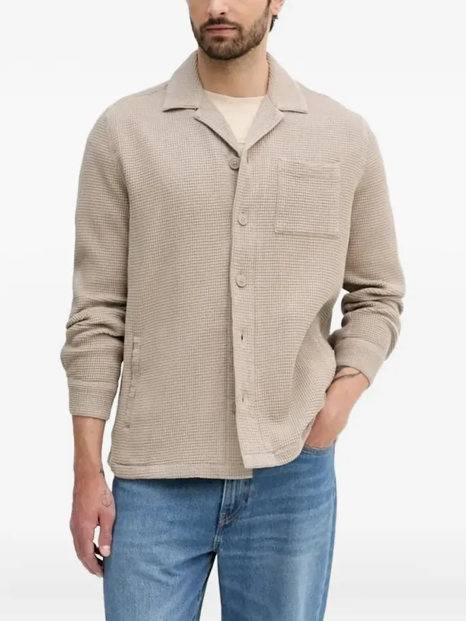Barbour Barbour ワッフルテクスチャーシャツの商品画像
