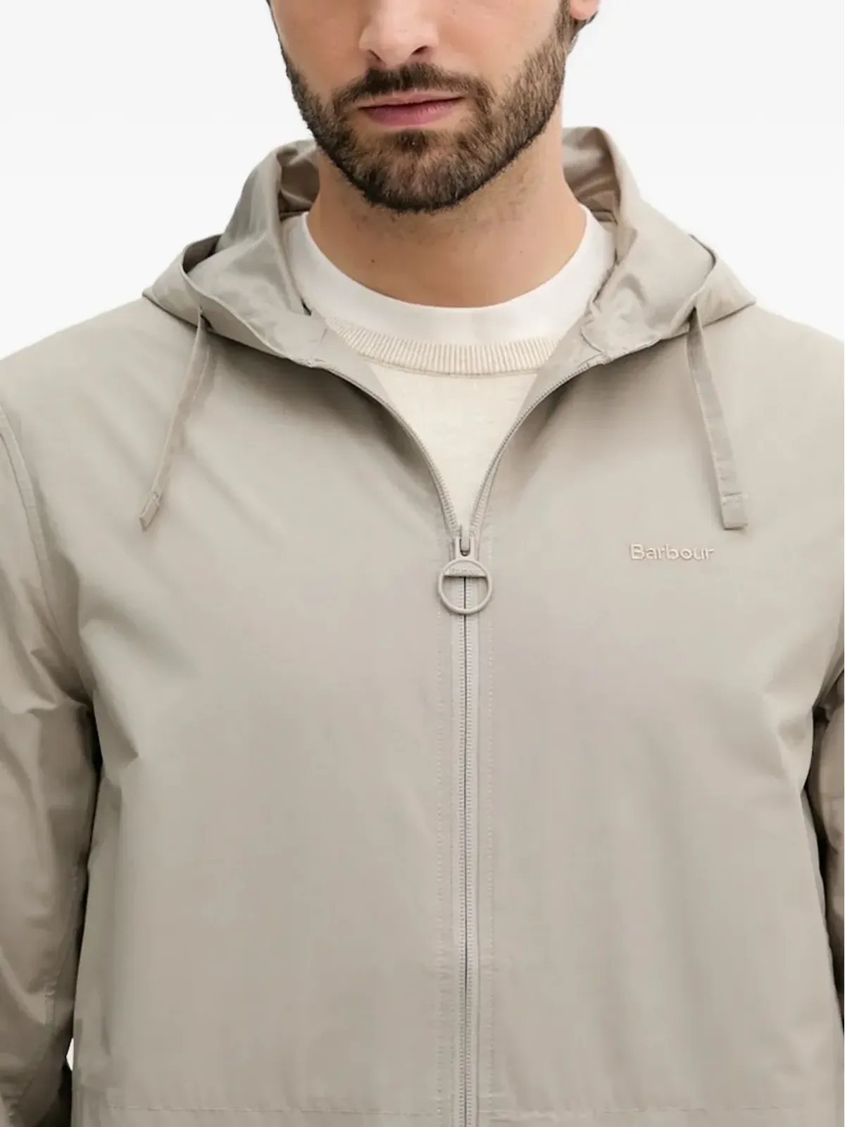 Barbour Newhill hooded zip-front jacket - 画像4