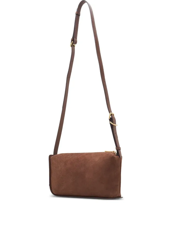 JOY GRYSON JOY GRYSON クレセント スエード ジップファスナー開閉 ショルダーバッグの商品画像
