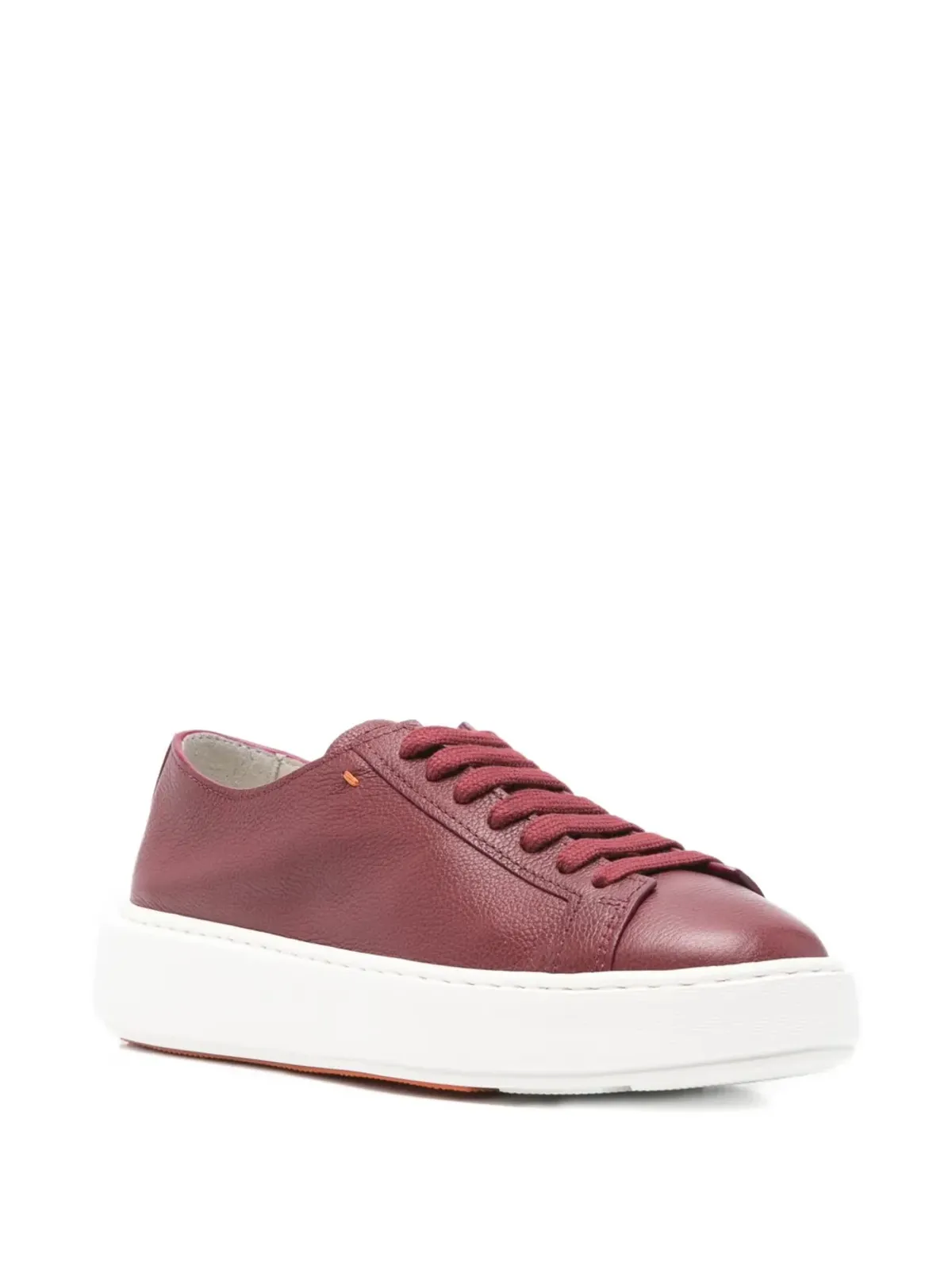 Santoni レースアッププラットフォームスニーカー - 画像2