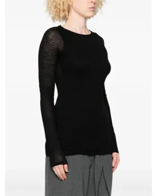 Liviana Conti ルクレツィア 長袖ラウンドネックTシャツ - サムネイル3