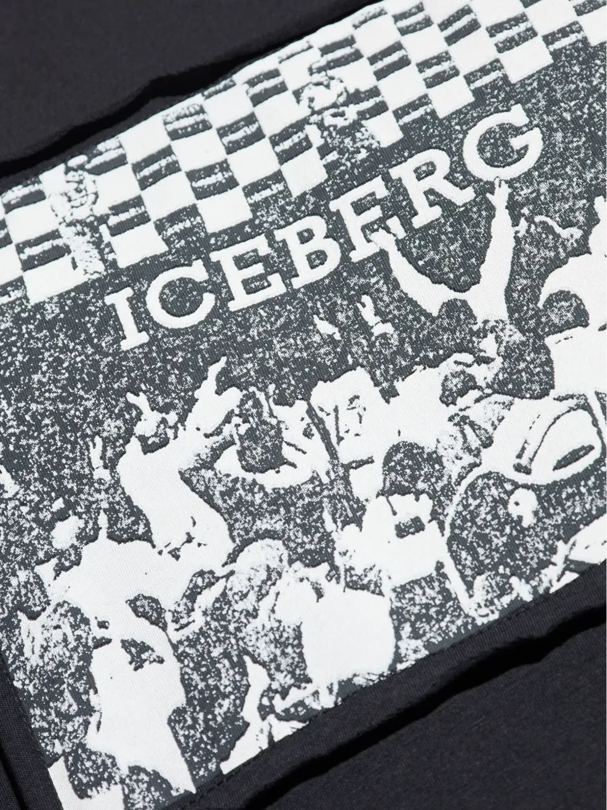 Iceberg グラフィックプリントパッチTシャツ - 画像5