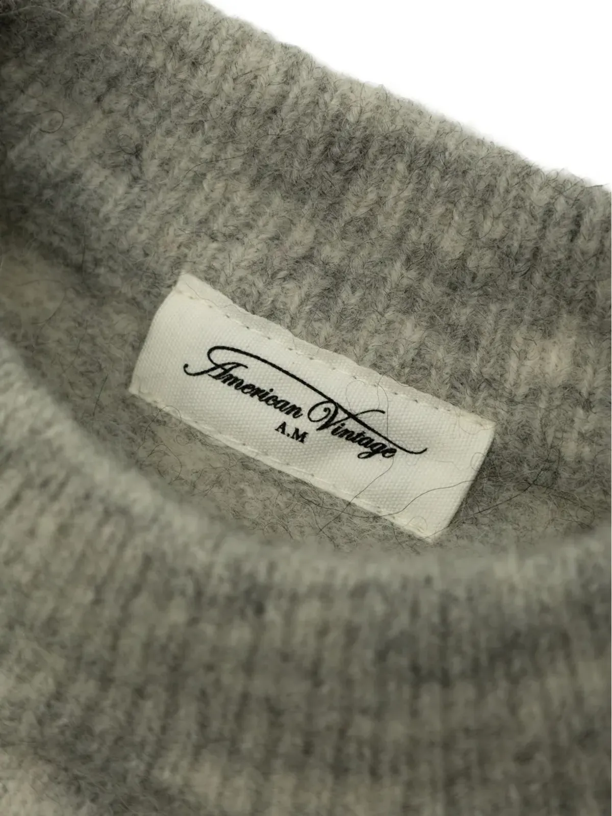 American Vintage Kids Vitow スーパークール キッズセーター グレー - 画像3