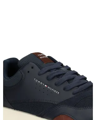 Tommy Hilfiger レザーパネルドスニーカー - サムネイル2