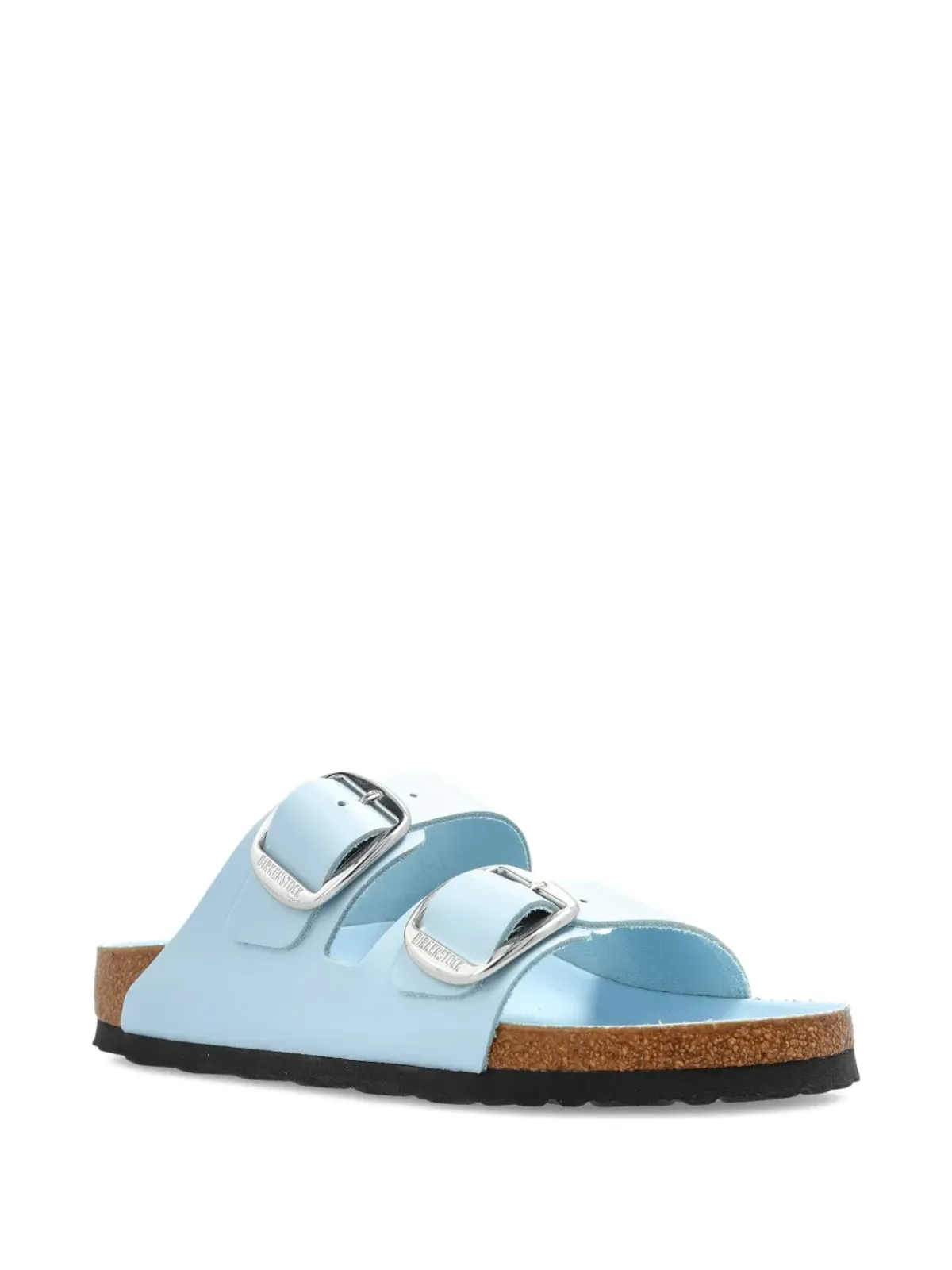 Birkenstock アリゾナ ビッグバックル パテントレザー サンダル - 画像2