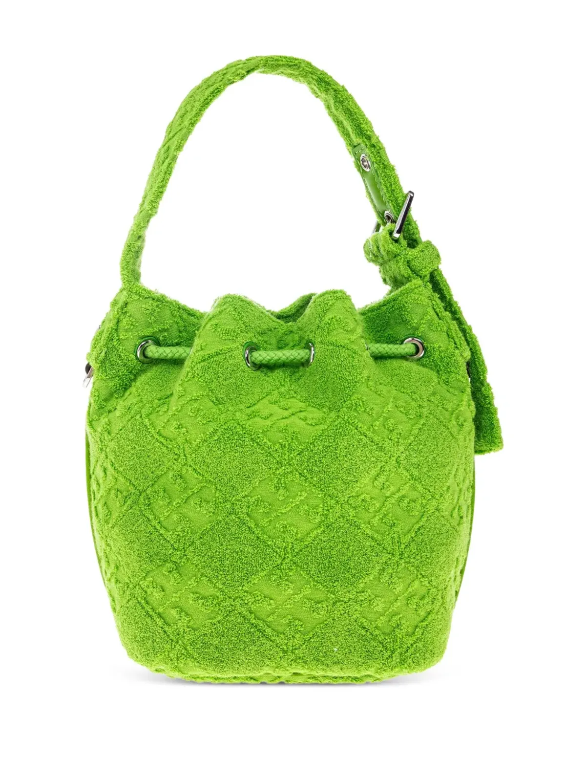 Tory Burch ミニTモノグラム テリーバケットバッグ - グリーン - 画像3
