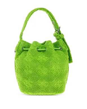 Tory Burch ミニTモノグラム テリーバケットバッグ - グリーン - サムネイル3