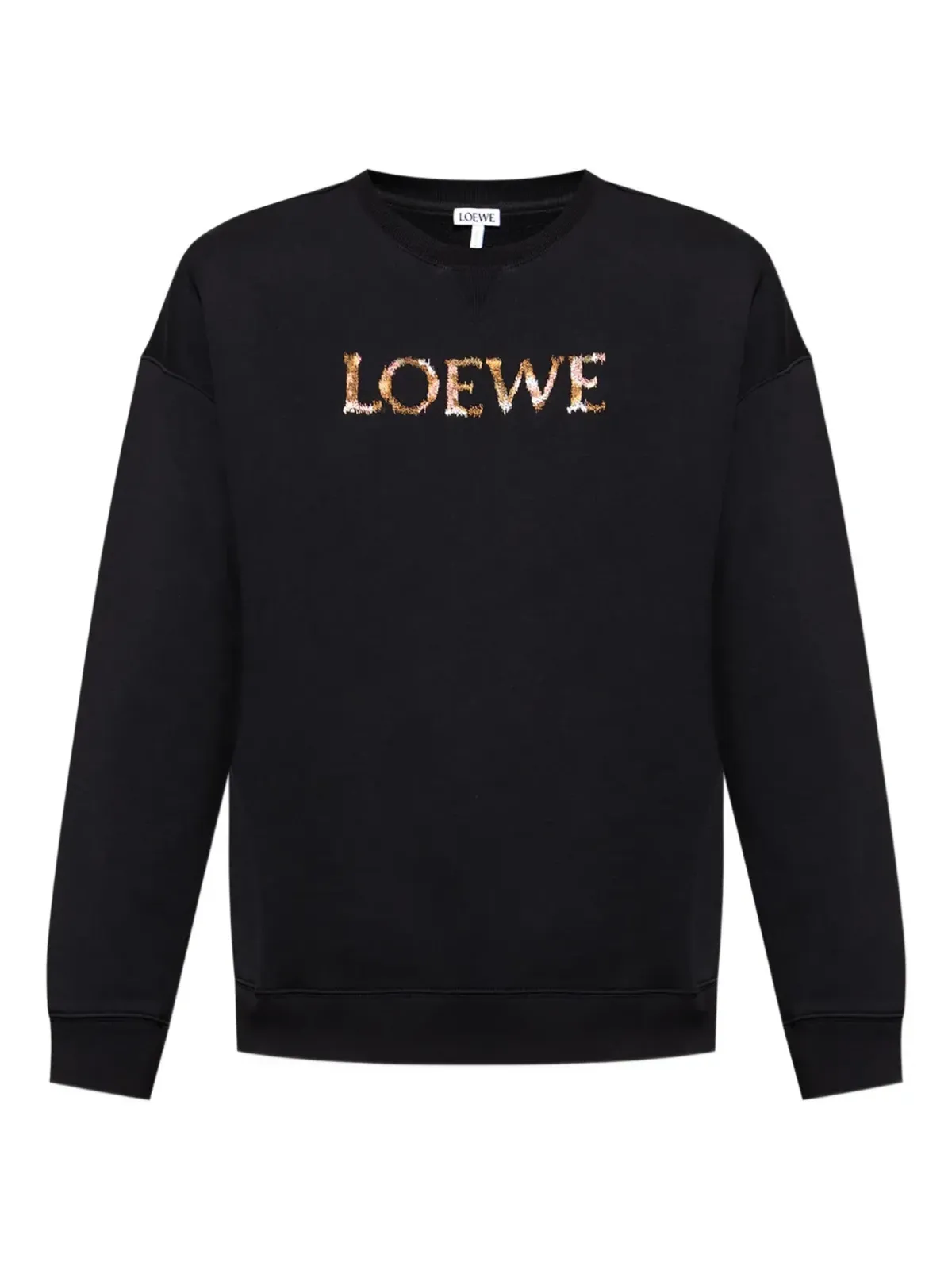 LOEWE ロゴ刺繍スウェットシャツ。 - 画像1