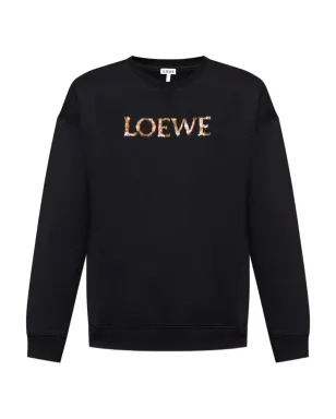 LOEWE ロゴ刺繍スウェットシャツ。 - サムネイル1