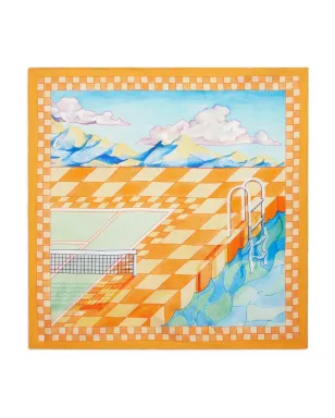Casablanca Surreal Pool スカーフ - サムネイル1