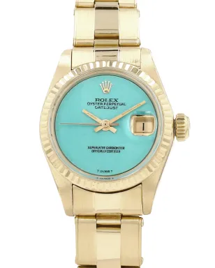 Rolex デイトジャスト ドレスウォッチ ブルーダイヤル - サムネイル2