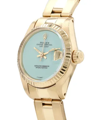 Rolex デイトジャスト ドレスウォッチ ブルーダイヤル - サムネイル3