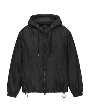 AMIRI MA Quadモノグラムフーデッドジャケット ブラック - サムネイル1