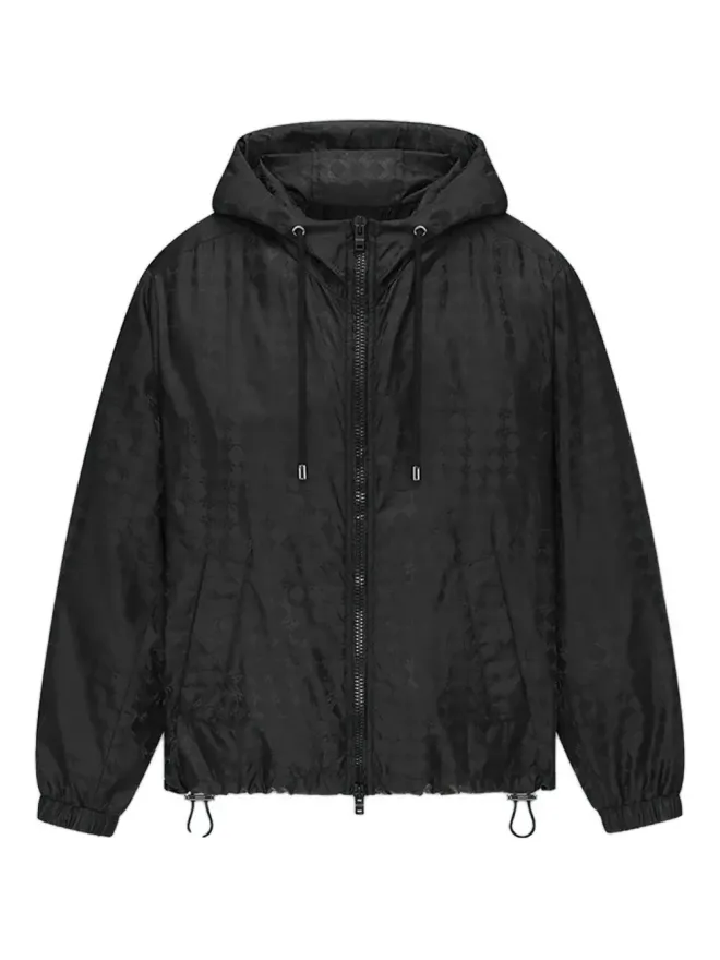 AMIRI AMIRI MA Quadモノグラムフーデッドジャケット ブラックの商品画像