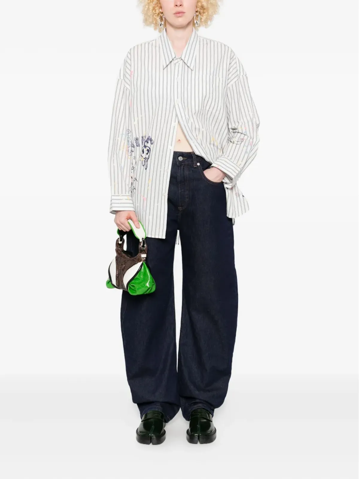 LOIS JEANS ロゴディテールジーンズ - 画像2