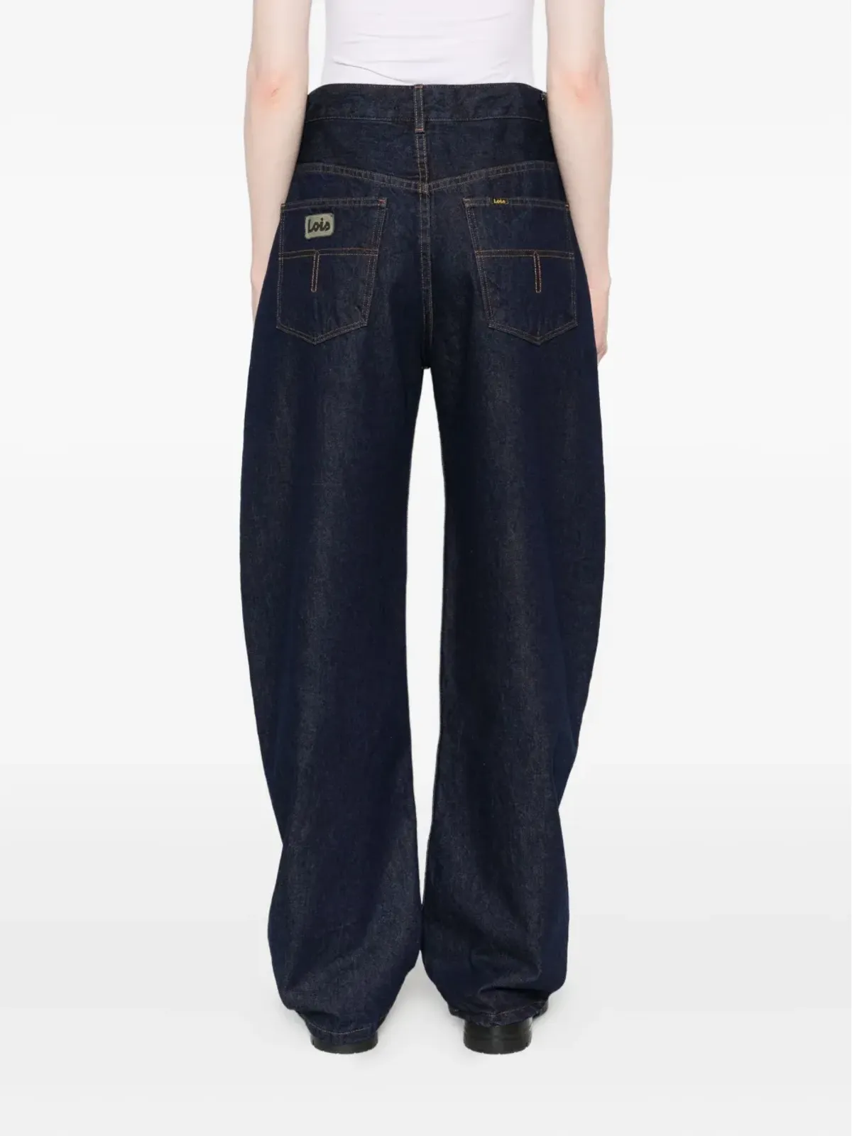 LOIS JEANS ロゴディテールジーンズ - 画像4