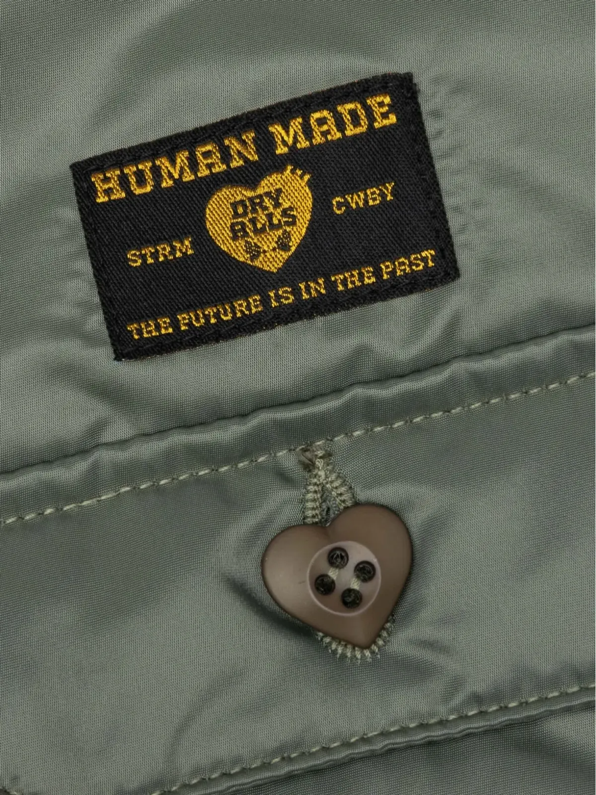 Human Made パッド入りハートボタン シャツジャケット - 画像5