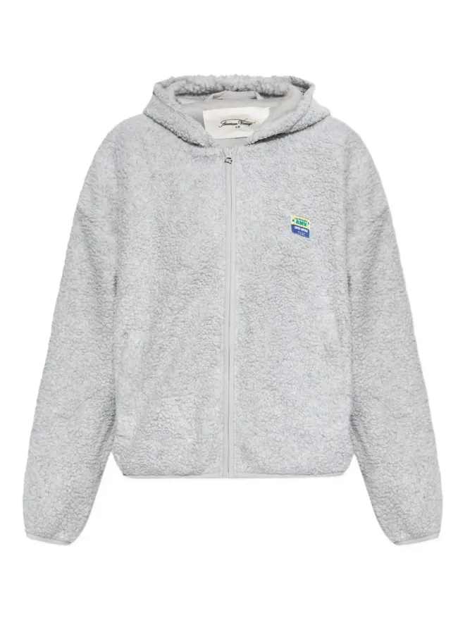 American Vintage American Vintage Hoktown フード付きフリースジャケット - Greyの商品画像